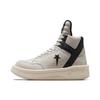 Rick Owens DRKSHDW X Weapon Abrasion Resistant Mid-Top Board Shoes Unisex Black and White