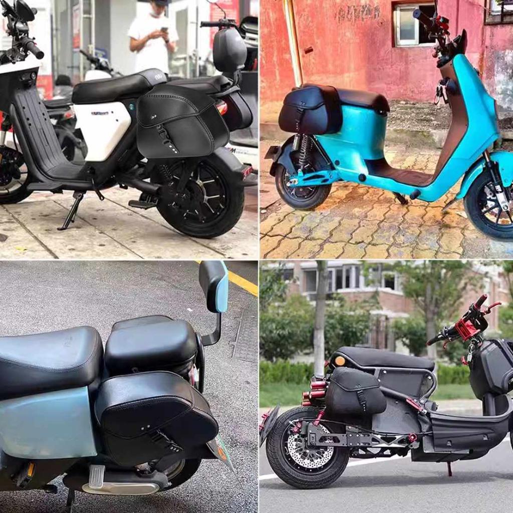 1 пара седельных сумок для мотоцикла, боковые сумки для инструментов, сумки для багажа, универсальная сумка для мотоцикла для BMW, Suzuki, Yamaha