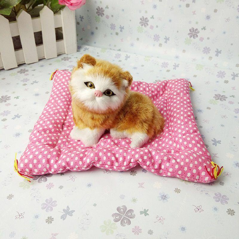 Premium Quality Cute Plush Toy Cat And Dog With Realistic Sound Simulation
