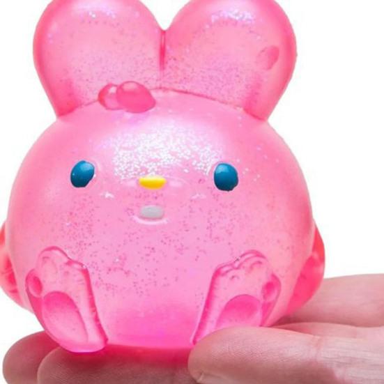 Пасхальный кролик Сквиш Игрушка-антистресс Ультрамягкая Сенсорная игрушка для снятия стресса Наполнители для пасхальной корзины Подарки для вечеринки