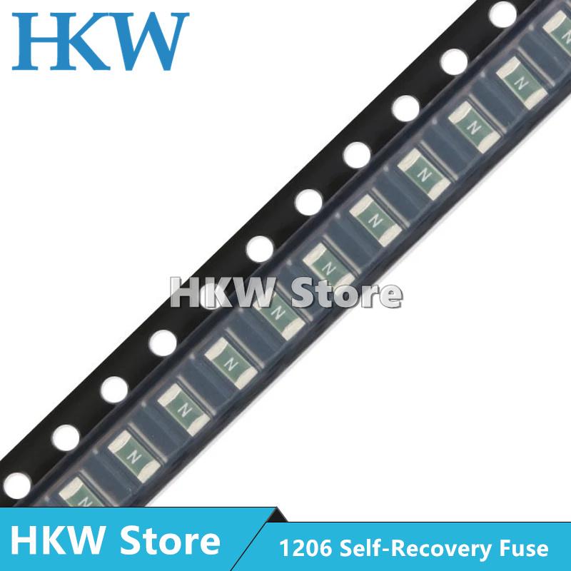 10pcs A One Time Positive Disconnect SMD Fuse 1206 3216 1.5A Fast Acting NEW Relays 5