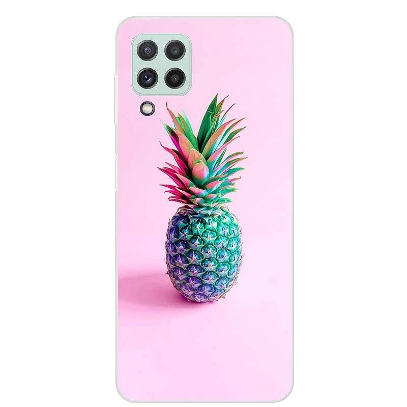 Чехол для Samsung Galaxy M22 M32 4G, задняя крышка для телефона Samsung M22, мягкий чехол для Samsung M32 4G M 22 32, черный чехол из ТПУ 6,4 дюйма