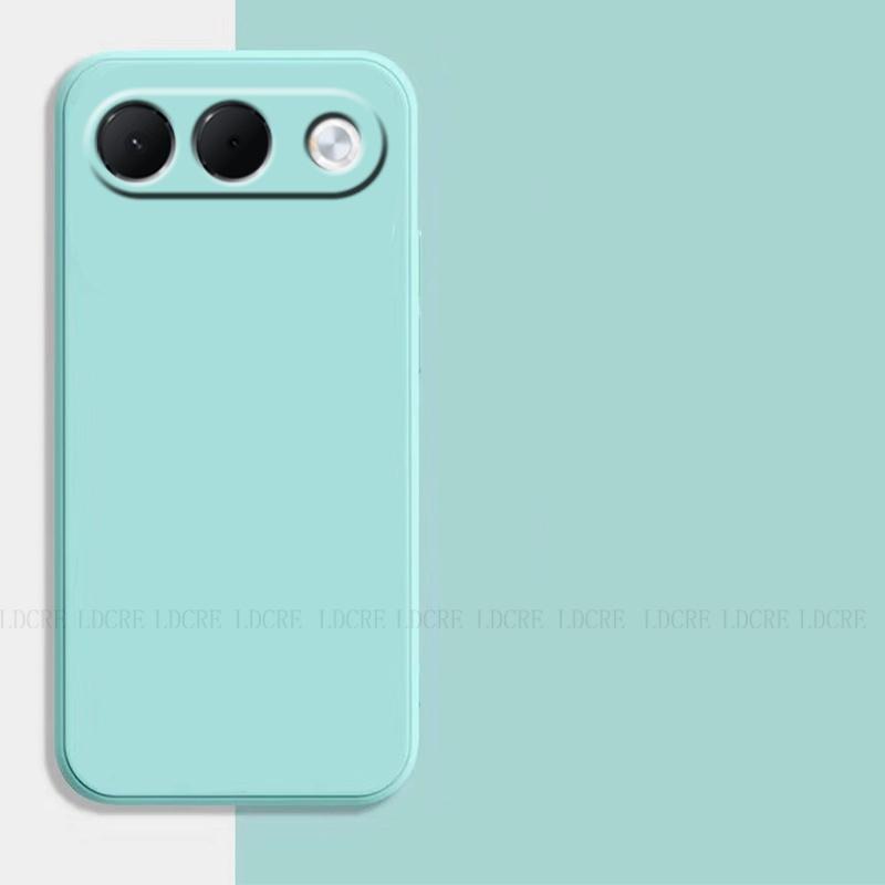 For Cover OPPO A7 Pro 5G Case OPPO A7 Pro 5G Capas Soft Liquid Silicone Phone Bumper Armor Back Shockproof Fundas OPPO A7 Pro 5G
