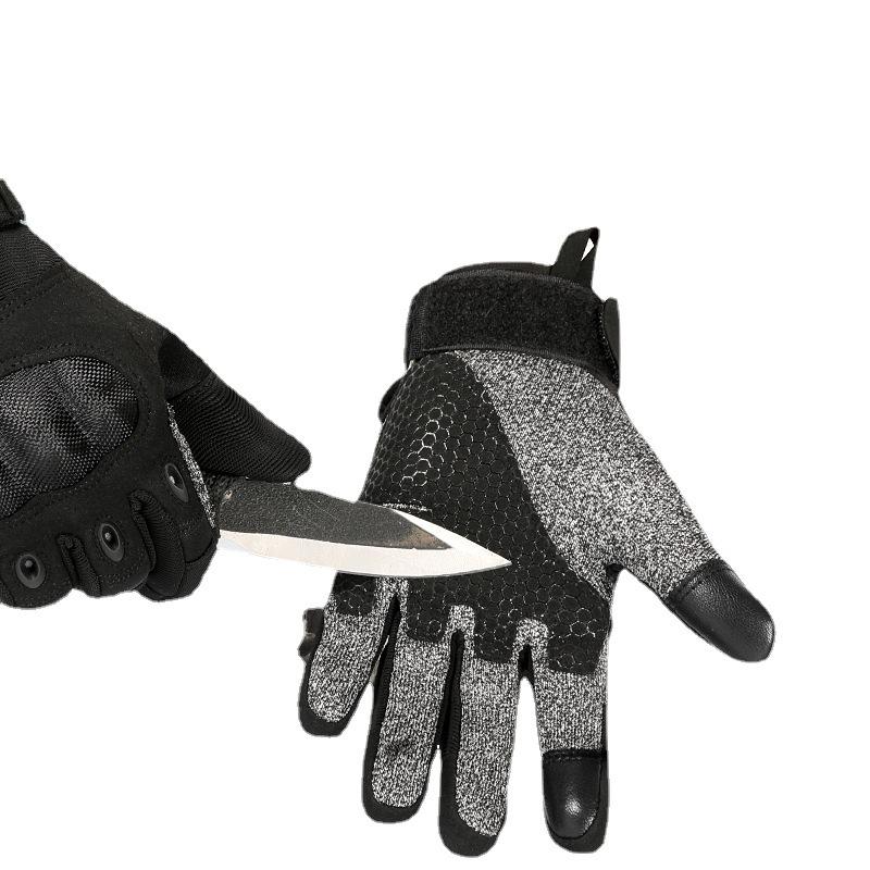 Мужские и женские перчатки с полной защитой пальцев, противоскользящие, для военных фанатов, для уличных боев и полевой подготовки, с сенсорным экраном, для велоспорта и альпинизма