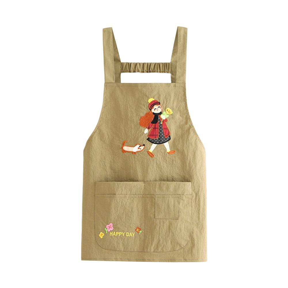 Creative Waterproof Kitchen Apron Anti-fouling Oil-proof Sleeveless Cooking Smock Cooking Baking Bibs Home Kitchen