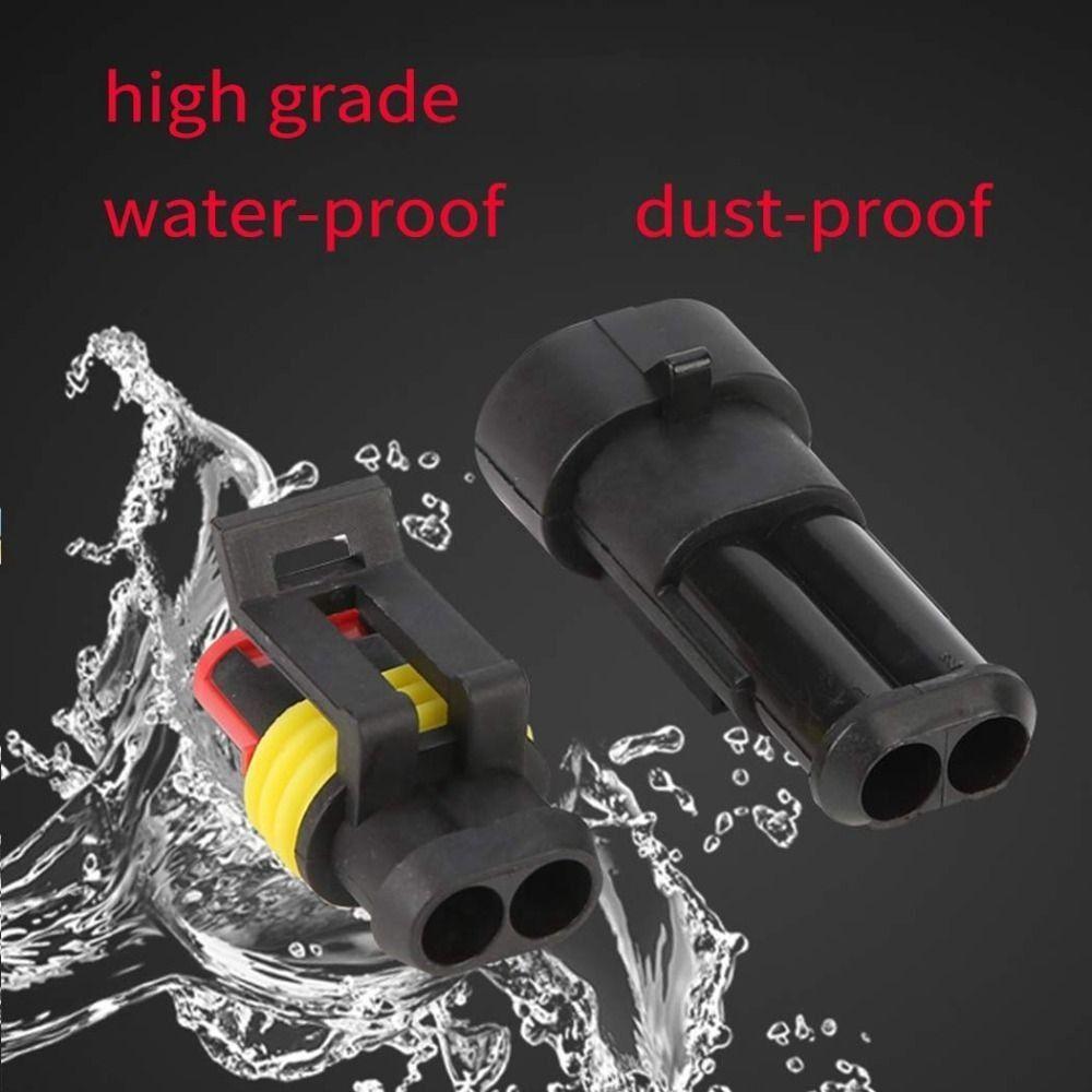 Male And Female Pair Car Electrical Connector 1/2/3/4 Pin Wire Harness Plug Automotive Repair