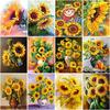 5D DIY Diamond Painting Sunflower Rhinestone Picture Diamond Embroidery Flower Cross Stitch Mosaic Home Decor Gift