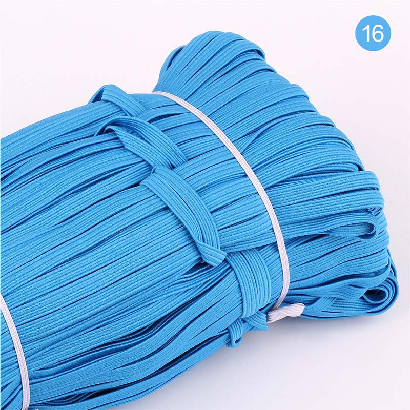 30 м эластичная резинка 0,6 см, тонкая плоская повязка на голову, аксессуары для волос, сделай сам, для одежды, обуви, аксессуары для шитья