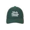 NICK&NICOLE NN DOTCOM SIGNATURE BALL cap_DEEP GREEN