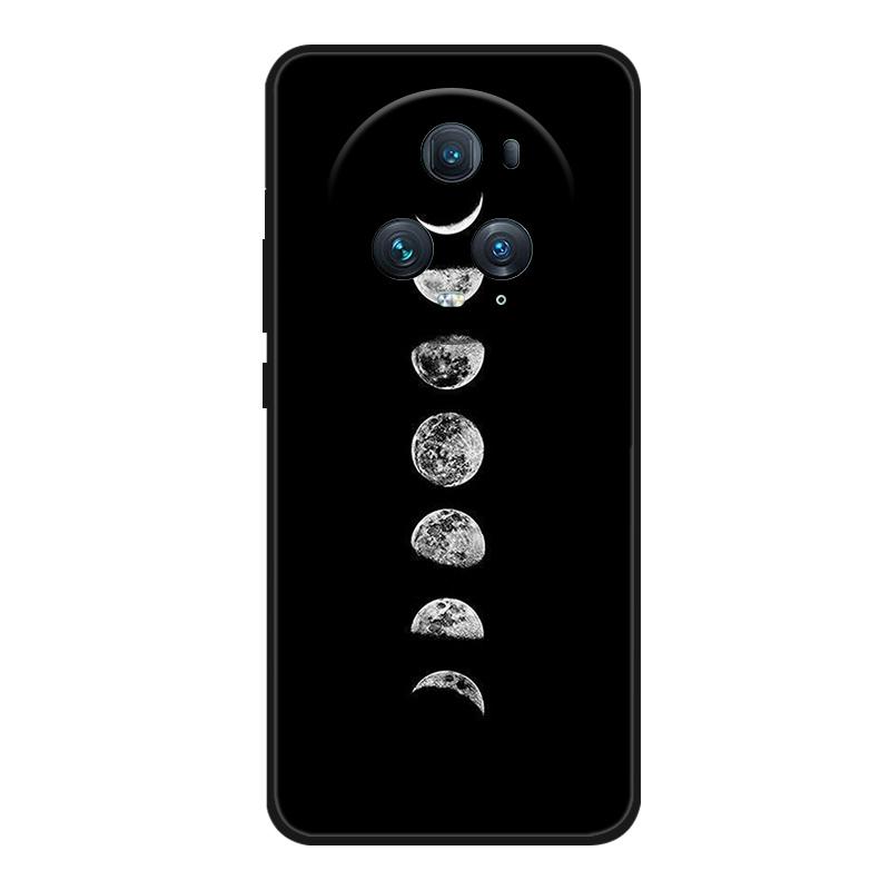 Чехол для телефона Honor Magic 5 Pro Милый Мультяшный Кот Черный Силиконовый Мягкий Задний Чехол-Крышка Для Honor Magic5 Pro Чехол PGT-AN10