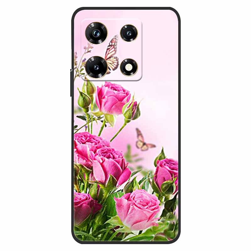 Для Infinix Note 30 5G 4G Чехол Note30i Ударопрочный Мягкий силикон ТПУ Задняя крышка Для Infinix Note 30i Чехлы для телефона Note30 4G X6833B