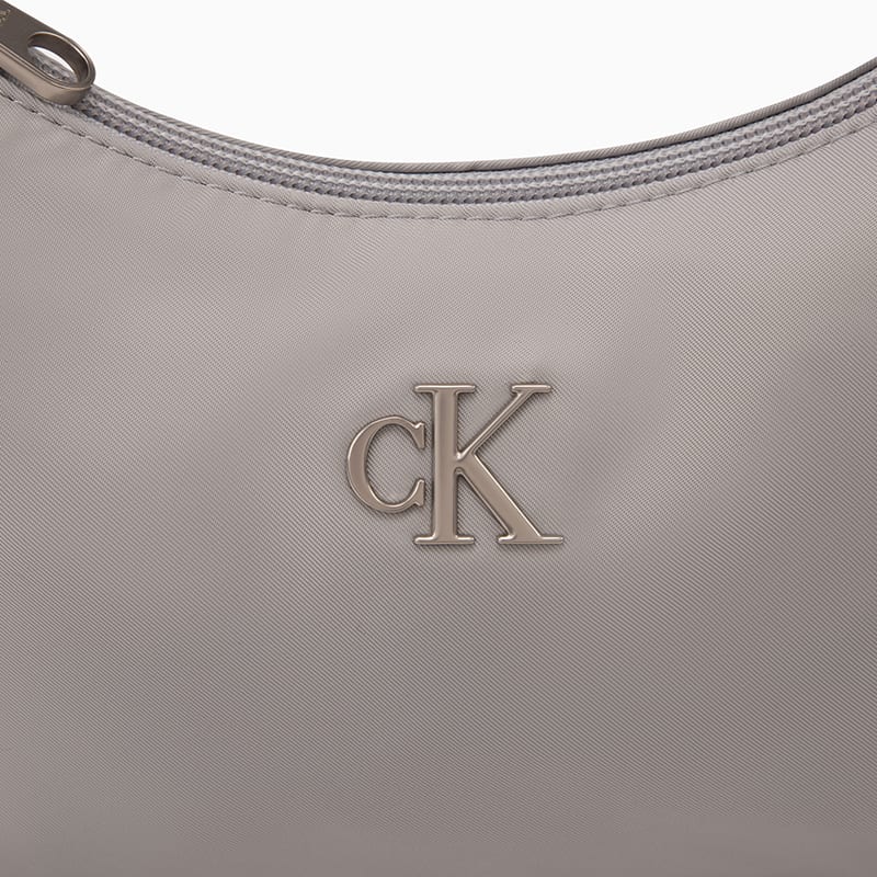 Calvin Klein Тканевая Сумка Средняя Женская Жемчужно-Серый 4K0009G-PDE