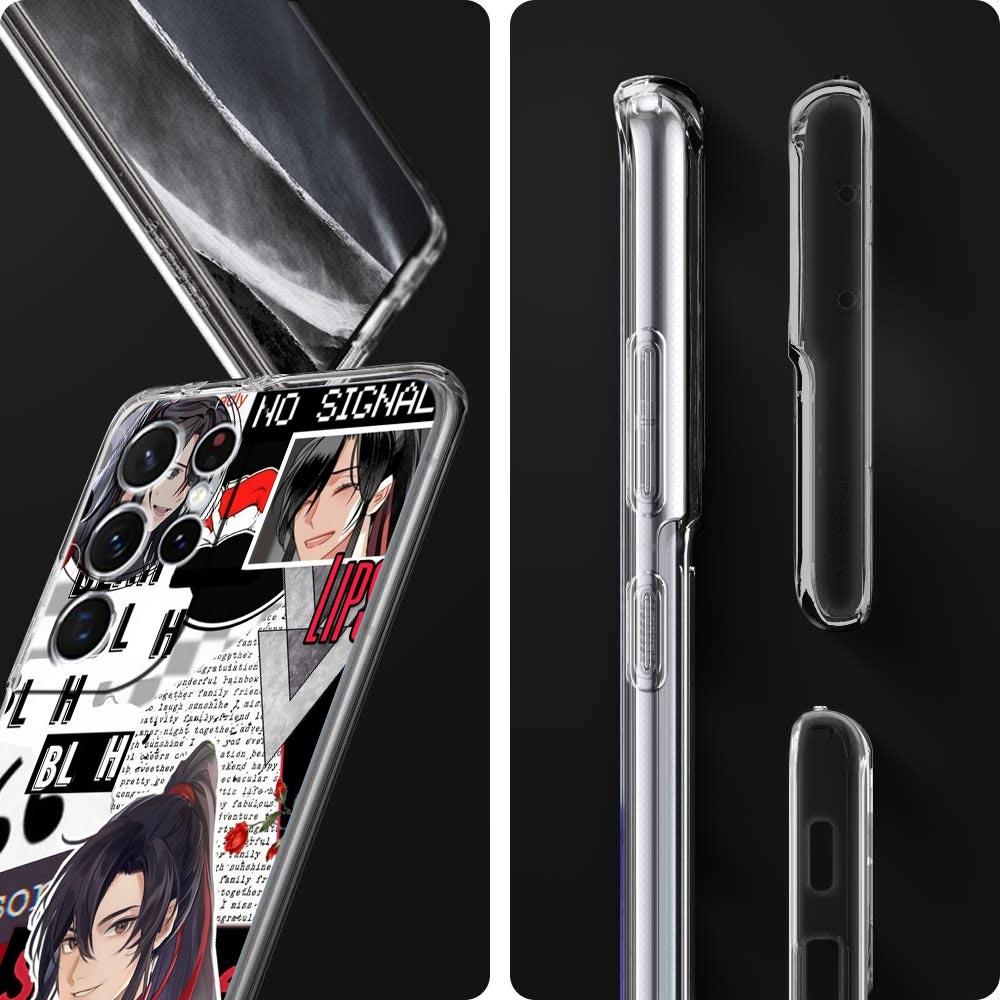 Чехол для телефона с изображением аниме Mo Dao Zu Shi для Samsung Galaxy S22 5G S20 Ultra S21 FE 5G S10E S9 S8 S10 Plus Note 20 10, мягкий прозрачный чехол