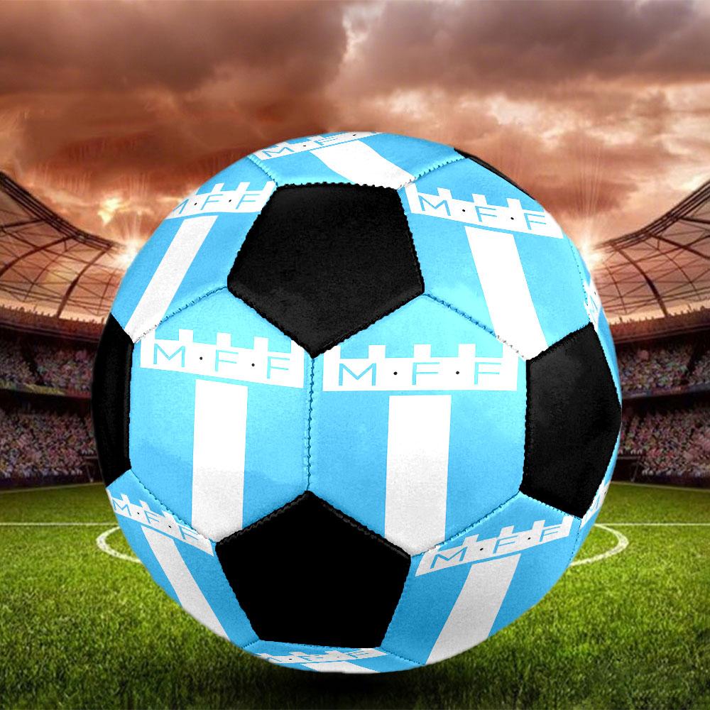 1pc Malmo FF Soccer Ball Size 5 Indoor Soccer Ball Fashion Colorful Backyard Game - Great For Sports Fans Gift HE72