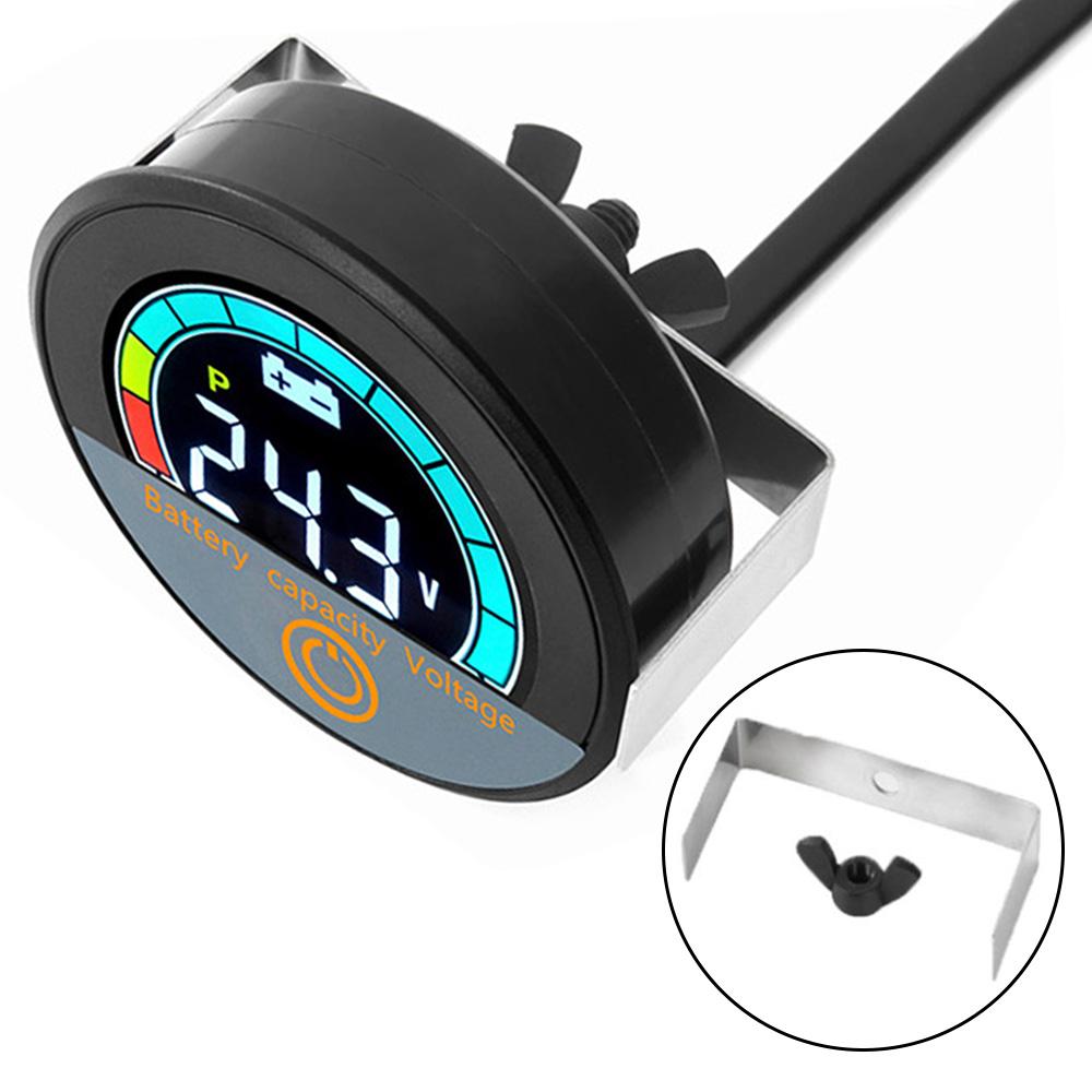 DC 8-100V Embedded Digital Voltmeter Electrical Indicator Waterproof Battery Capacity Monitor Automotive Voltmeter Tester