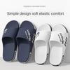 Fashion Men's Slippers PVC Soft Sole Non-slip Slides Casual Outdoor Beach Flip Flops Home Bathroom Couples Slippers New Sandal