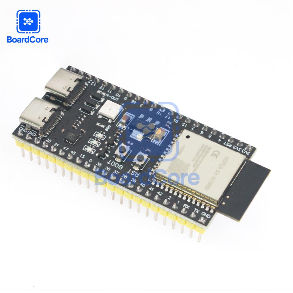 1 шт. Плата разработки ESP32-S3 2,4 ГГц Wi-Fi Модуль DevKitC-1 N16R8 Type-C 8 МБ PSRAM ESP32 S3 для Arduino