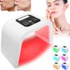 Складной 7-цветный светодиодный аппарат для фотонного омоложения кожи, вилка AU 100‑240 В