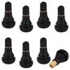LIANHATA TR-412 Tubeless Tire Rubber Valves Set of 8 Tubeless Tire Air Valve Cover