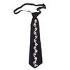 Elegant Preppy Style Women Pearl Tie Bead Long Necktie Versatile Academic College Shirt Necktie Uniform Accessories