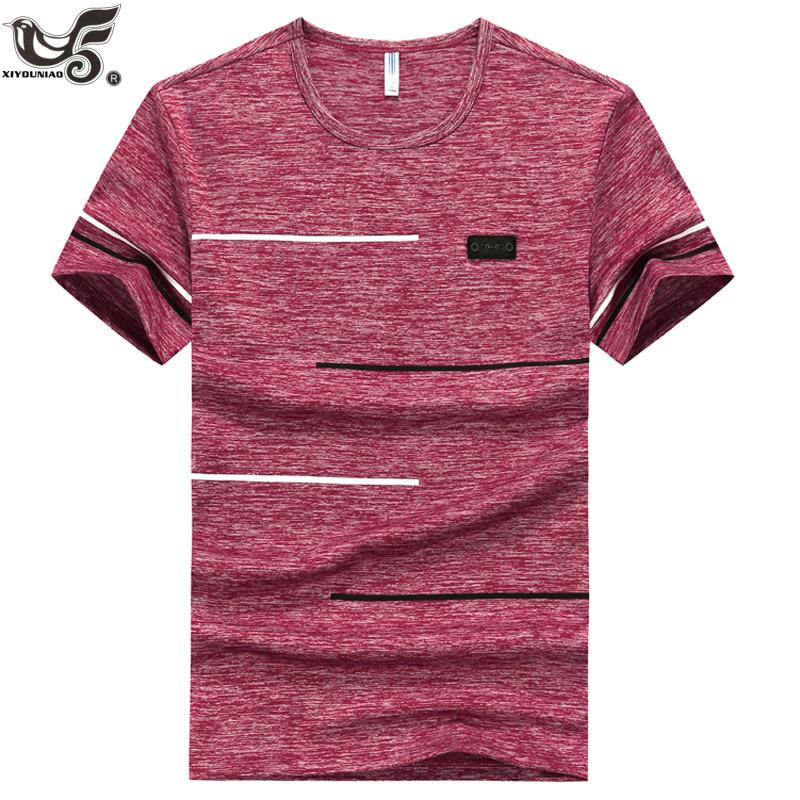 Summer Brand Tops Quick Dry Slim Fit T-shirt Men Sporting Clothing Short Sleeve