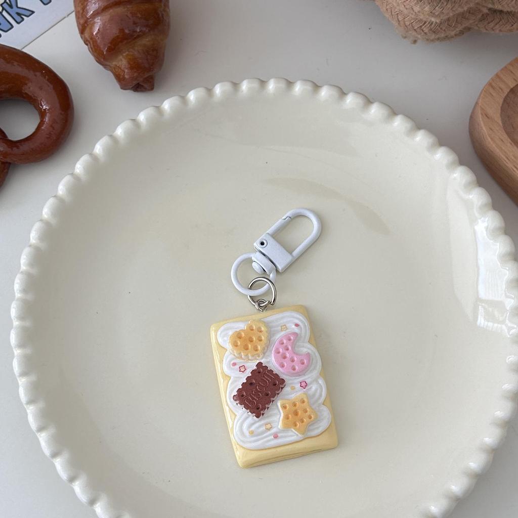 Кружево Пельмень Тост Хлеб Молоко Брелок: Милый кулон в виде кукурузы, аксессуар для рюкзака