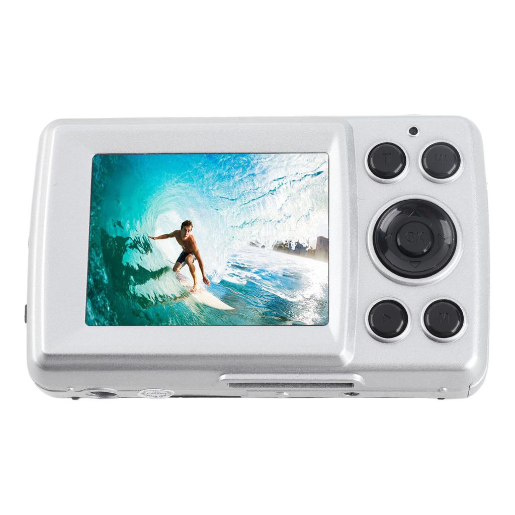 Цифровая камера HD 1080P 16 МП 2,4-дюймовый цветной ЖК-дисплей Компактная маленькая CCD-камера Поддержка до 32 ГБ Ретро