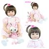 BZDOLL 60 см Мягкая силиконовая кукла Reborn, игрушки как настоящая виниловая принцесса для малышей, живая Bebe для девочек Bonecas, детский подарок на день рождения