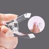 1Pc Plastic Nail Tips Clips 4 Colors Quick Fixed Gel Shape Assistant Tool DIY Manicure Extension Clamp for Nail Art Decor