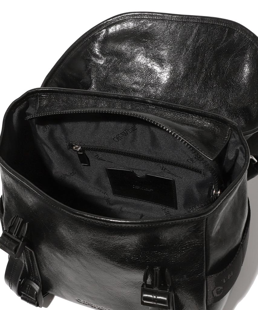Off-White Camera Shoulder Bag S Leather (Black)