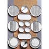 14 Pcs 6 Person Stackable Sio Savior Breakfast Set - Luxe Breakfast Serving Set Plate