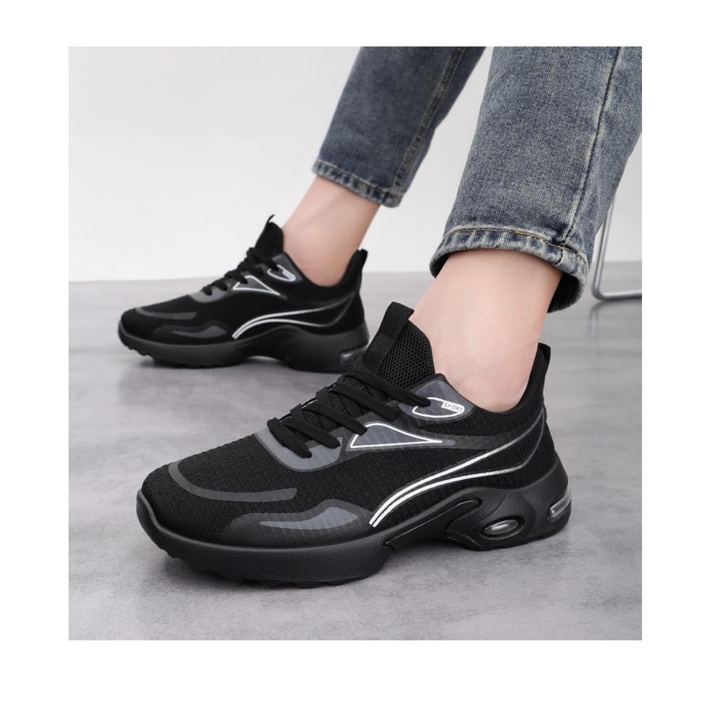 Мужская спортивная обувь, новая весенняя мужская обувь, модная сетчатая амортизирующая обувь, удобная беговая обувь с мягкой подошвой