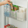 Портативный многофункциональный ящик для хранения на боковой двери холодильника — большое расширение вместимости для организации домашнего хозяйства