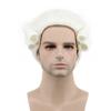 Grey White Black Lawyer Judge Baroque Curly Male Costume Wigs Deluxe Historical Long Synthetic Cosplay Wig for Halloween