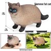 Трансграничная когнитивная фигурка кошки: Короткошерстный, Черно-белый котенок, Модель кошки персидской и рэгдолл