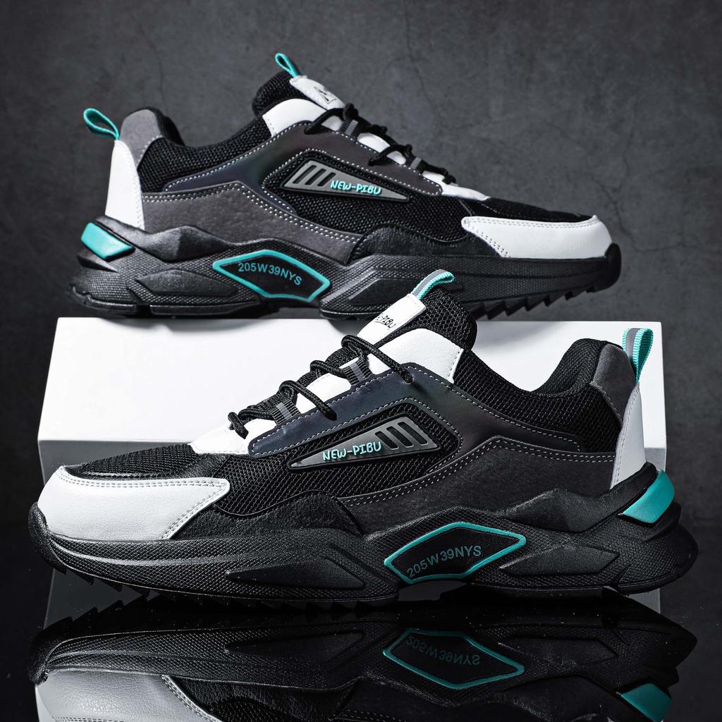 Ins All-Match Dad Shoes Мужская новая летняя повседневная обувь Уличная модная удобная вулканизированная обувь Нескользящая мужская обувь для активного отдыха