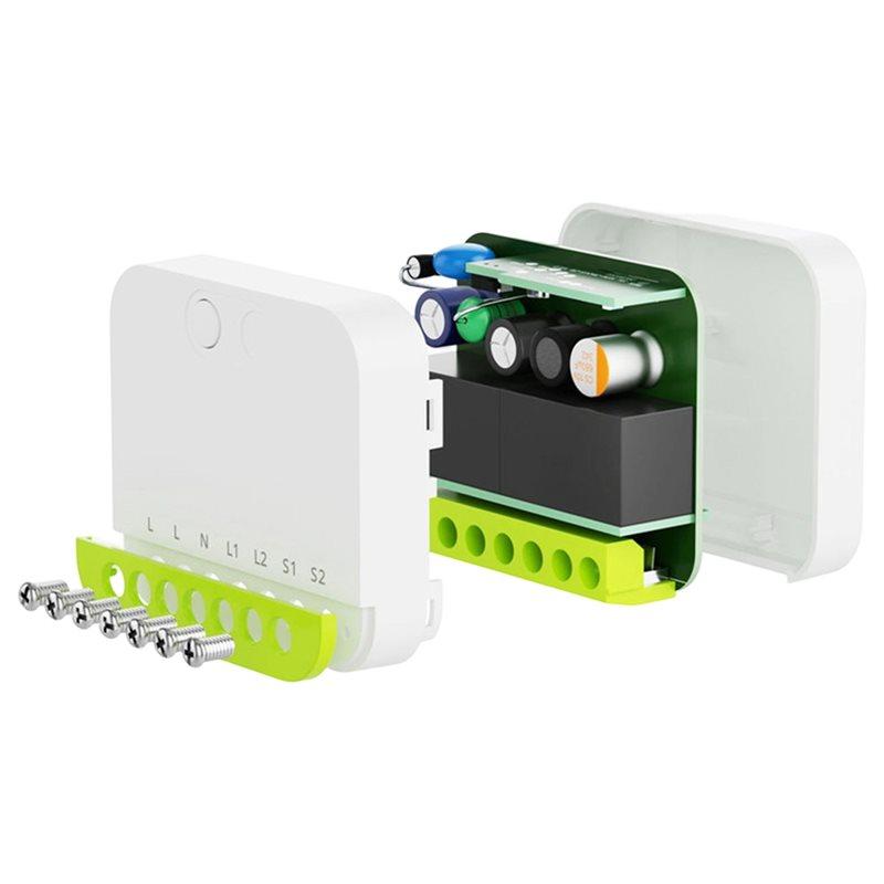 VOFUN-MINI-ZB2GS MINI DUO Умный выключатель Zigbee на 2 группы Двойное управление нагрузкой Поддерживает внешний выключатель - Маленький и безопасный дизайн Требует Zig