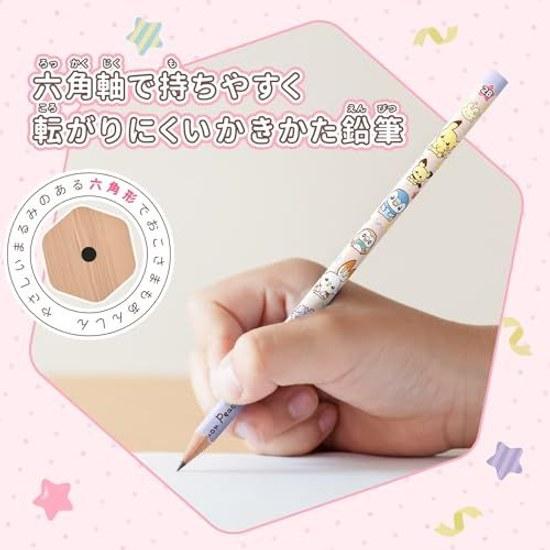 Showa Note Pocket Monster Pencil Writing 2B 1 Dozen 12 Pieces Poke Peace