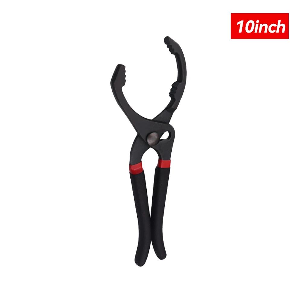 Heavy-Duty 10"/12" Car Oil Filter Wrench Removal for Engine Filters Conduit Fittings Auto Vehicle Maintainance Repair Hand Tool
