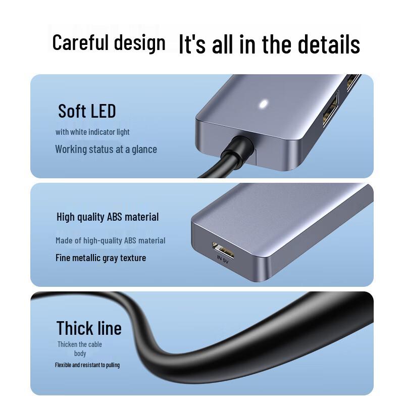 Ugreen USB-концентратор Type-C