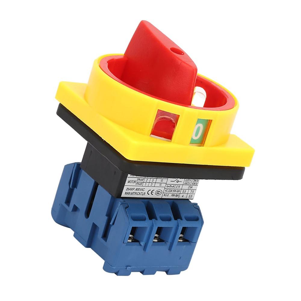3-Pole Load Circuit Breaker Switch 25A/32A Load 3P Load Circuit Breaker Switch Machine Tools
