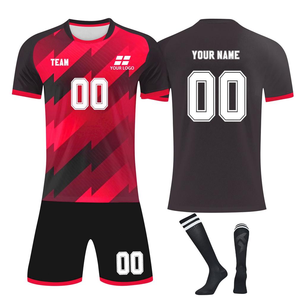 Комплект персонализированных рубашек для мужчин и девочек с именем и номером, футбольные майки на заказ для мальчиков, тренировочный костюм