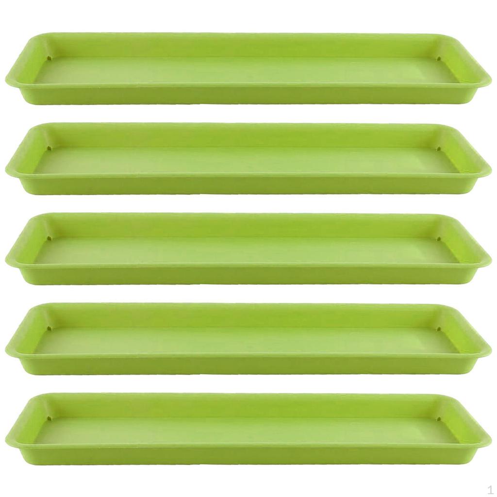 5 -fold Plant Shells Base Cup Rectangular Plants Flower Pot -Nendasesen for Interiors,