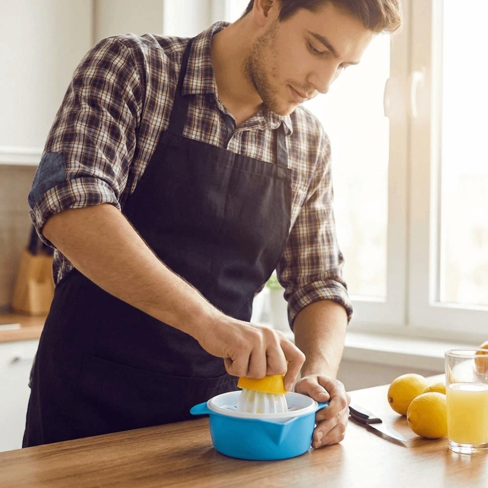 Plastic Manual Juicer Detachable Citrus Juicer Kitchen Gadget Hand Lemon Squeezer Cooking