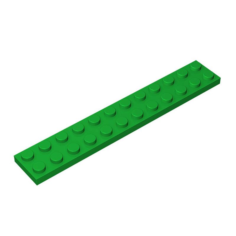 10 шт. 2445 Пластина 2x12 Строительный блок Плоские детали для DIY Сборка MOC Совместимые Частицы Творческий Подарок Игрушки