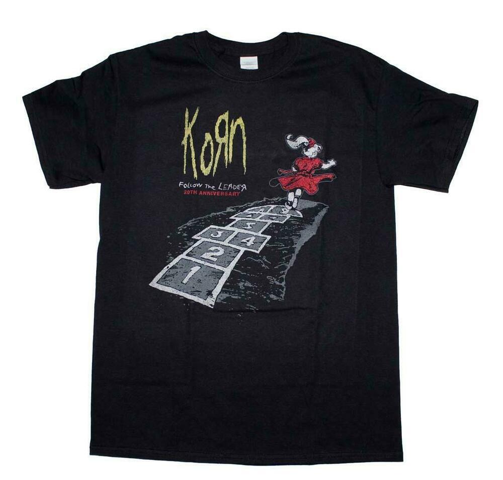 Футболка унисекс в честь 20-летия Korn Follow The Leader