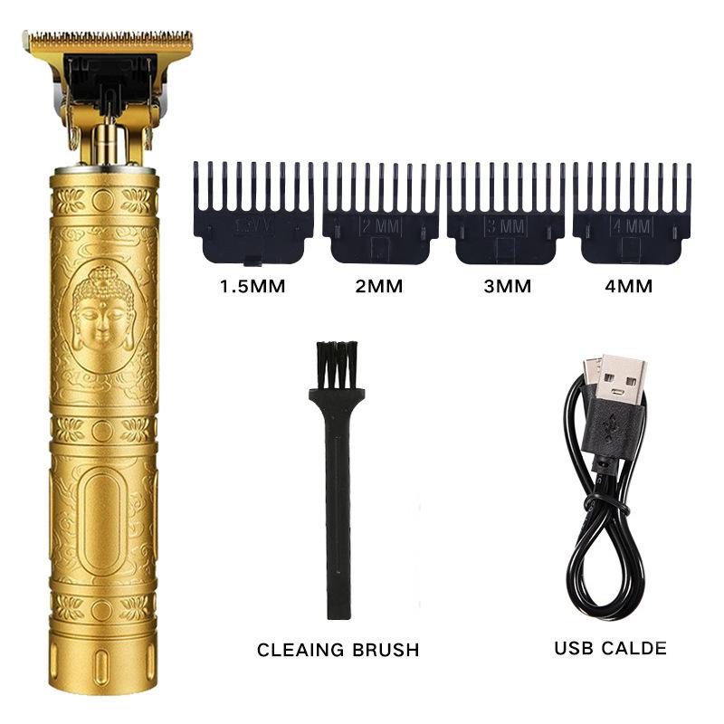 USB Charging Wireless Hair Clipper And Beard Trimmer, Easy To Trim Hair And Beard, Precise And Comfortable, Zero-gap Trimmer, Holiday Gift