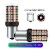 2 Pcs Led Flashing Light for Car Canbus Py21w 5W P21w Bau15s 1156 BA15S T20 W21/5W 3157 1157 Bulb 144smd Signal Lamp Assembly