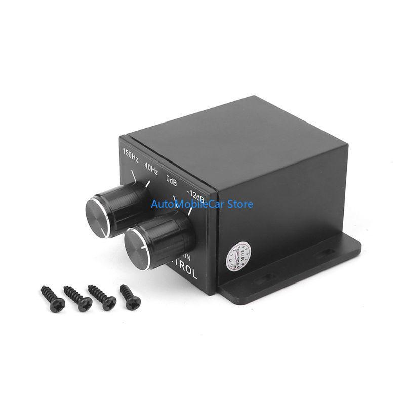 G8TE Car Regulator Amplifier Bass Subwoofer Stereo Controller 4 RCA