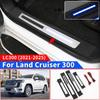 Для Toyota Land Cruiser 300 2021-2025 Светодиодная накладка на порог двери Запасная часть lc300 Аксессуары для модификации интерьера Приветственная педаль